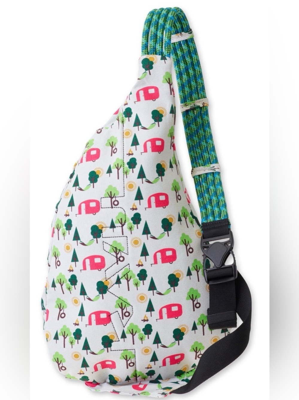 KAVU Original Rope Bag - Compact Lightweight Crossbody - Campsite - Picture 2 of 10